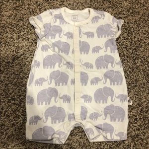 NWOT Organic Baby Gap Romper